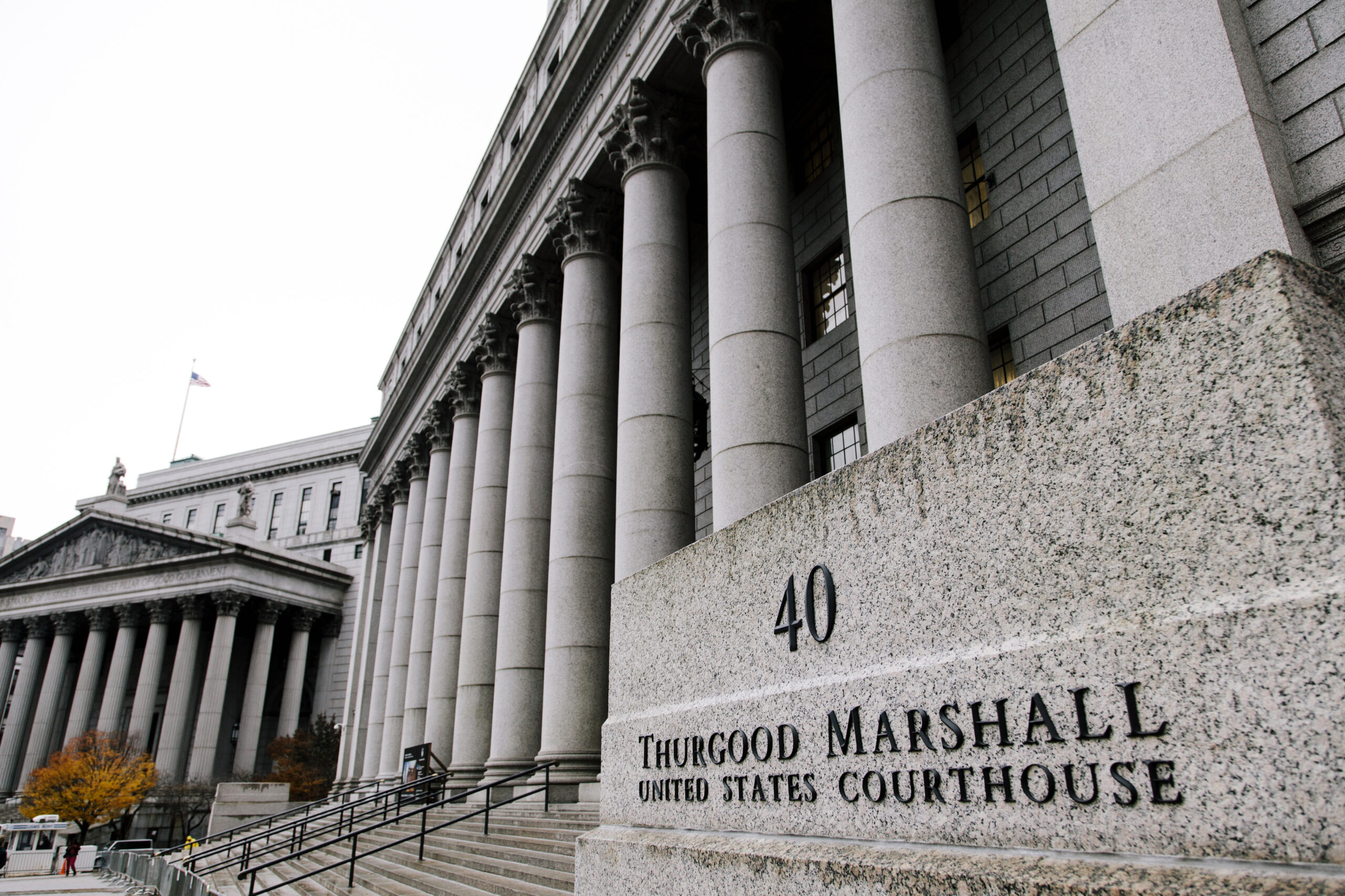 New-york,-,Nov,13:,Thurgood,Marshall,Courthouse,,Where,The,Court